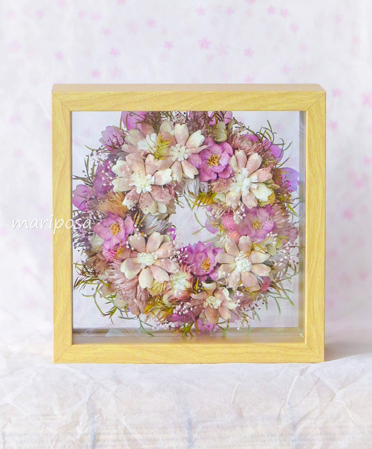 2weyで飾るコスモスリース ～秋桜のボタニカルを楽しむフラワーインテリア ～