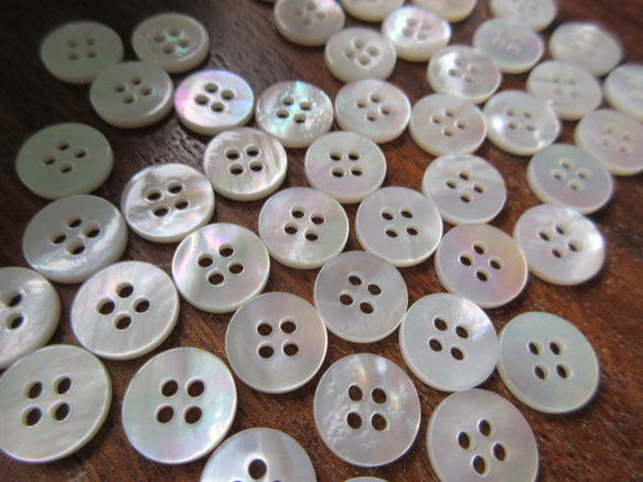 白蝶貝のボタン　11.5mm　カップ型　20個 6枚目の画像