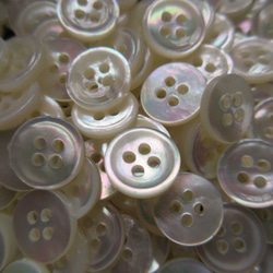 白蝶貝のボタン　11.5mm　カップ型　20個 9枚目の画像