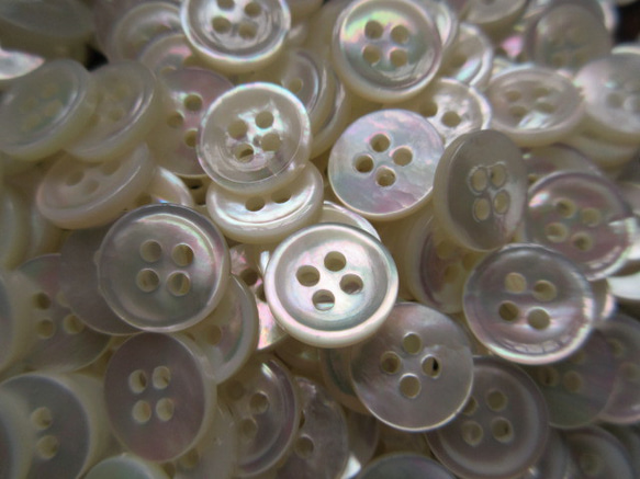 白蝶貝のボタン　11.5mm　カップ型　20個 9枚目の画像