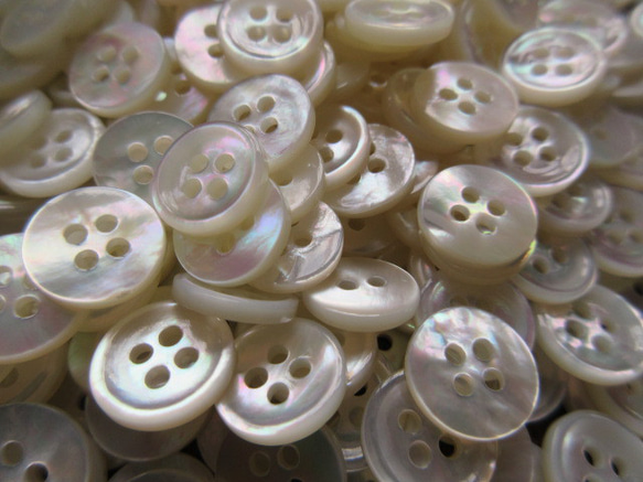 白蝶貝のボタン　11.5mm　カップ型　20個 7枚目の画像