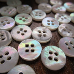 白蝶貝のボタン　11.5mm　カップ型　20個 5枚目の画像