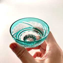 切子 の お皿 中皿 monalisa切子 通販 15869434｜Creema(クリーマ)