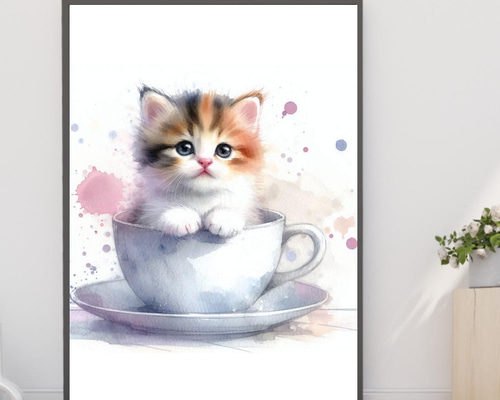 ⭐️猫たちA3ポスター 095b18c2bcbc6518ed2d2fe531f254