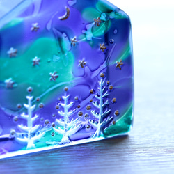 上村由希ガラスコラージュ Piccolino No.1215074 その他アート 上村