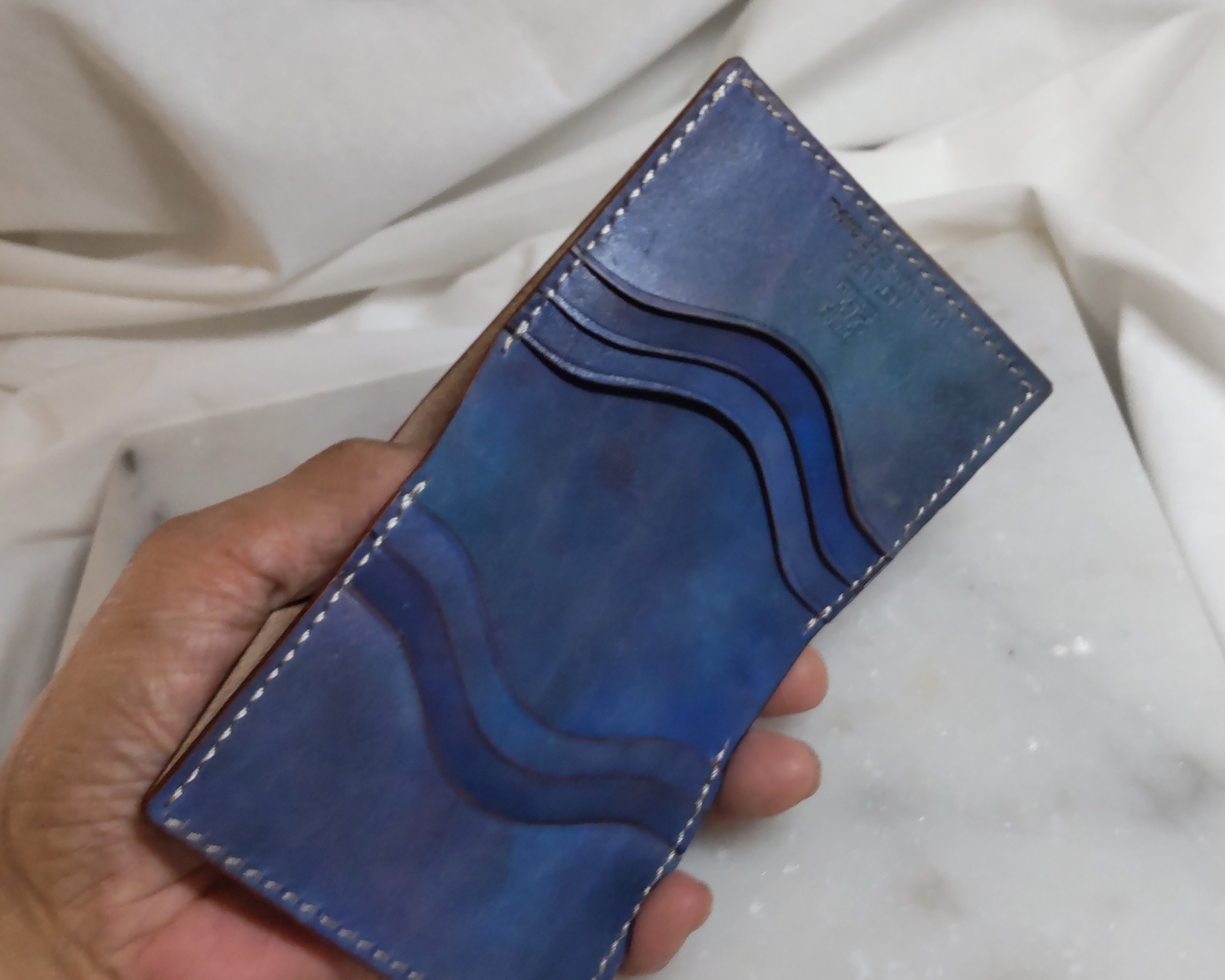 小型二つ折りお札入れ＊紫陽花 12,100円