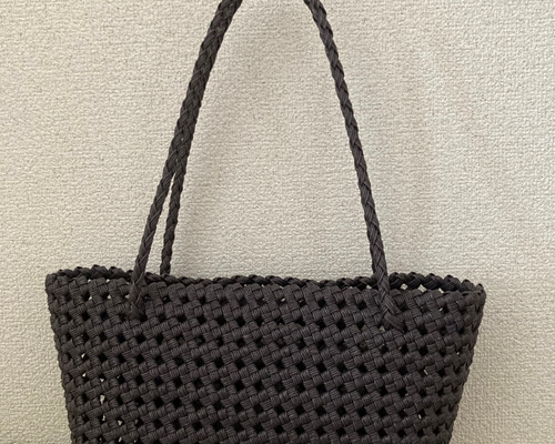 かごバッグ [OUNCE] bangb handmade bag Handed By かごバッグ MOTIF M 手編みかごバッグ カゴバッグ