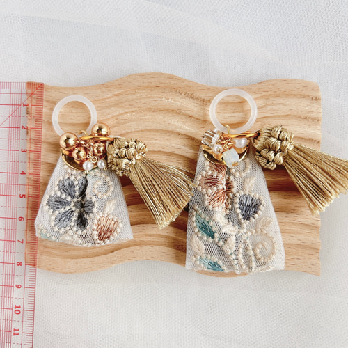 ⑅インド刺繍リボン⑅アンブレラマーカー セット その他雑貨 hanyuka