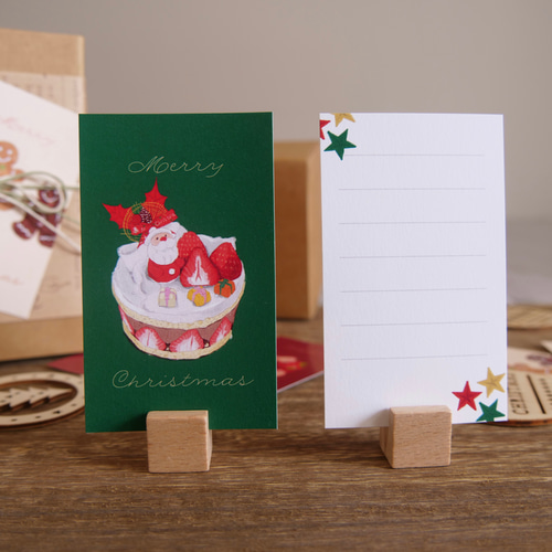 クリスマスカード メッセージカード A5サイズ 3枚セット→4枚セット クリスマスカード メッセージカード A5サイズ 3枚セット→4枚セット