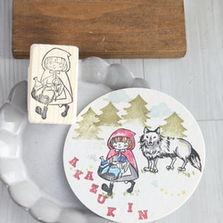 消しゴムはんこNo.333 ちびくまとジンジャークッキー 消しゴムはんこNo.333 ちびくまとジンジャークッキー