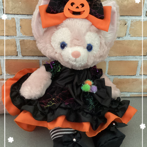 ハロウィン リーナベルSサイズ☆オレンジコスチューム☆オレンジケープ