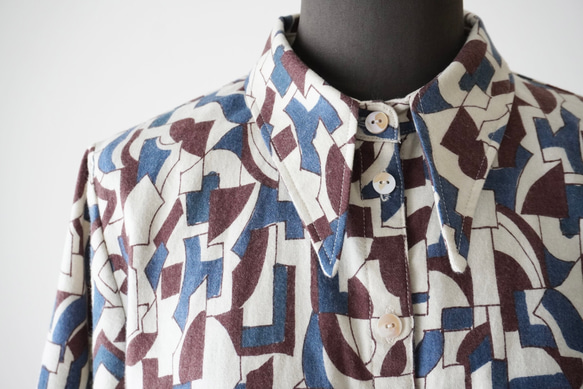 GEOMETRIC ショートタックシャツ 5枚目の画像