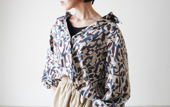 GEOMETRIC ショートタックシャツ 15枚目の画像