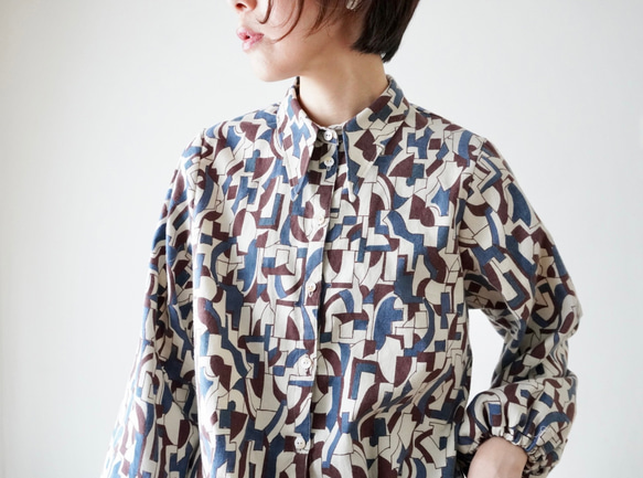 GEOMETRIC ショートタックシャツ 8枚目の画像