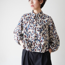 GEOMETRIC ショートタックシャツ 2枚目の画像