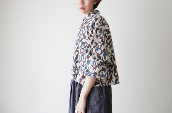 GEOMETRIC ショートタックシャツ 9枚目の画像