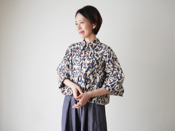 GEOMETRIC ショートタックシャツ 10枚目の画像