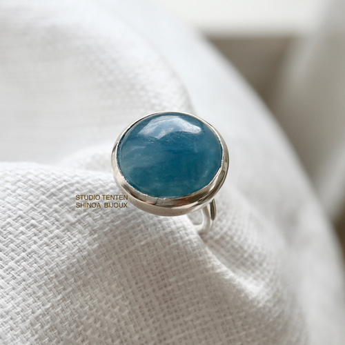 スタジオテンテン 人魚のaquamarine ring アクアマリンリング 人魚のaquamarine]ring 指輪・リング STUDIO TENTEN 通販 18159603