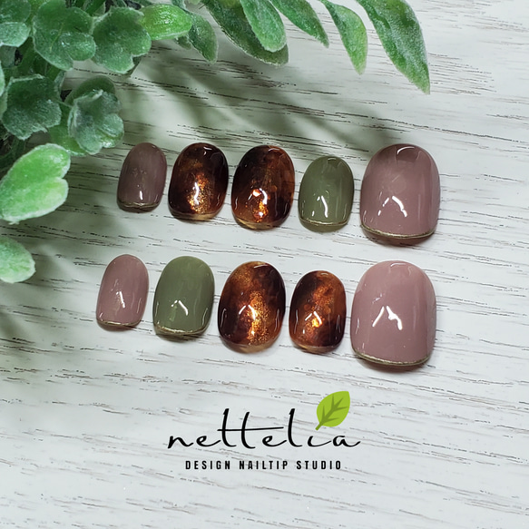 ベリーショートネイルチップ 1枚目の画像