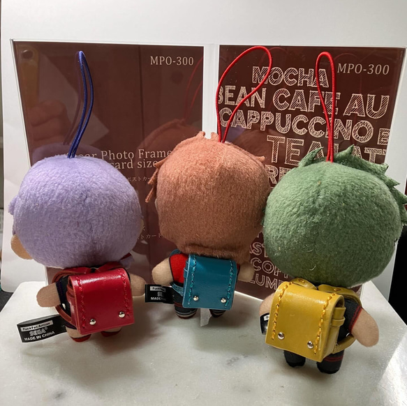 ランドセル、ぬいぐるみ 9カラーの10cmぬい用本革ランドセル ランドセル ippo-ippo 通販