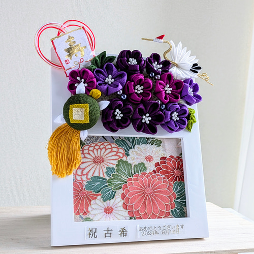 希少 レア 昭和レトロ 希少 傘と花 傘寿記念画文集 全巻 全七巻　置物 飾り物 古希 喜寿 傘寿 卒寿 フォトフレーム 木製 写真立て 長寿祝い 敬老の日