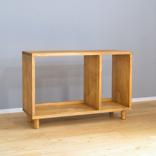 オープンシェルフ 幅70cm【ラック/テーブル/本棚/収納棚/木製】 棚