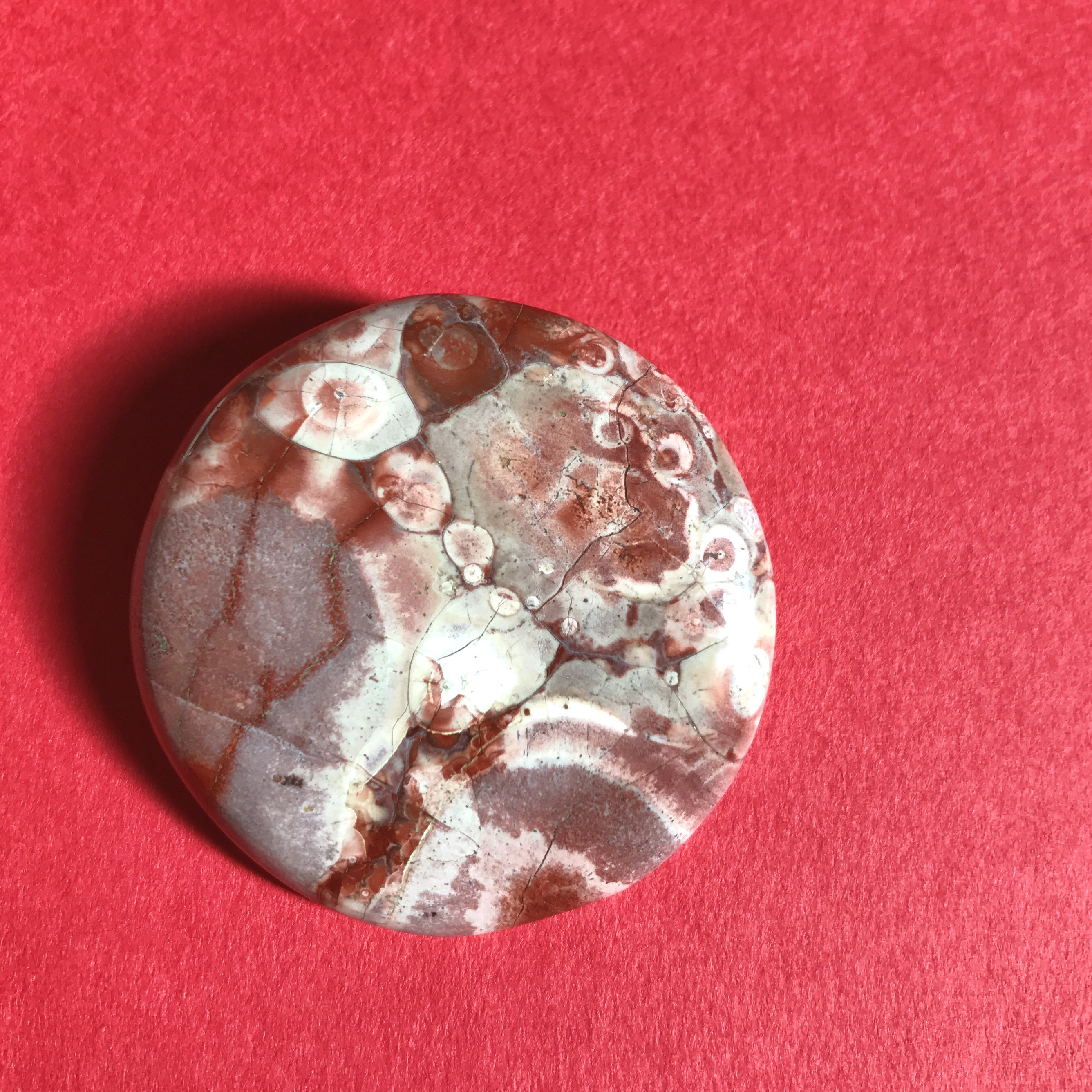 【一点物】バードアイジャスパー　ブローチ