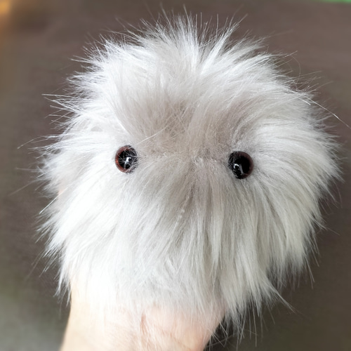 Moflin グレー ファー ぬいぐるみ 卵型 Moflin グレー ファー ぬいぐるみ 卵型