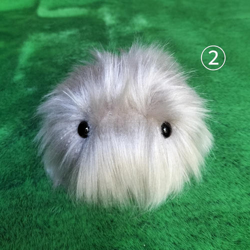 Moflin グレー ファー ぬいぐるみ 卵型 手のひらに、生きてるみたいな命の重み・もふもふのおともだち