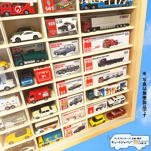 アクリル障子付 ミニカーケース トミカ１２０台 ロングトミカ２０台 収納 日本製 アクリル障子付 ミニカーケース トミカ120台 ロングトミカ