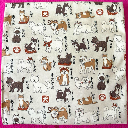 豆柴助さま専用　ハンカチ　柴犬さん柄 豆柴助さま専用 ハンカチ 柴犬さん柄 豆柴助さま専用 ハンカチ 柴犬