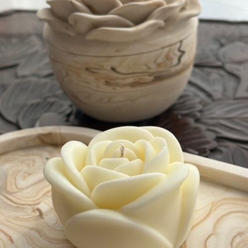 Rose Candle バラの形のソイキャンドル キャンドル・キャンドル