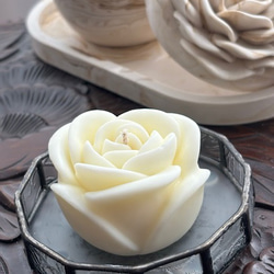 専用　ハンドメイドキャンドルホルダー　キャンドル　薔薇キャンドル 696607c4c00f8403545a4b5f74f03f