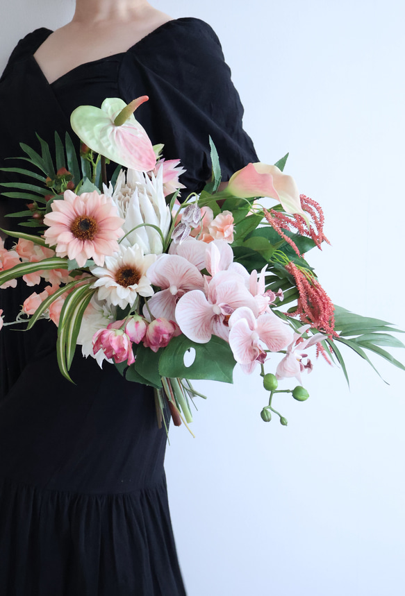 プロテア 胡蝶蘭 リゾート ブーケ 【公式通販】