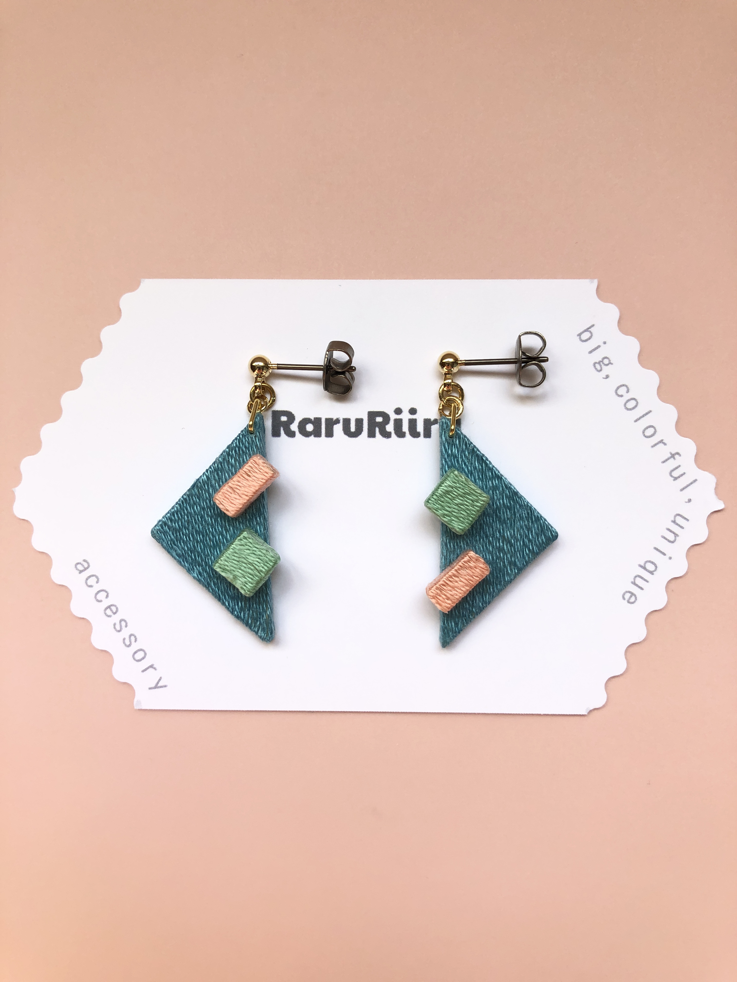 Triangle／Blue／No.005