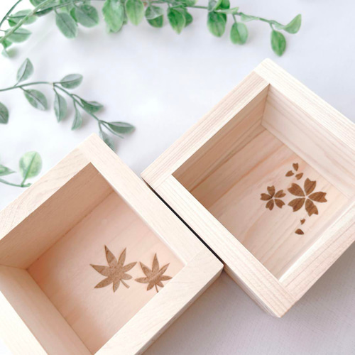 名入れ檜一合枡】オーダーメイド｜日本酒 ます 鏡開き ギフト 結婚祝い