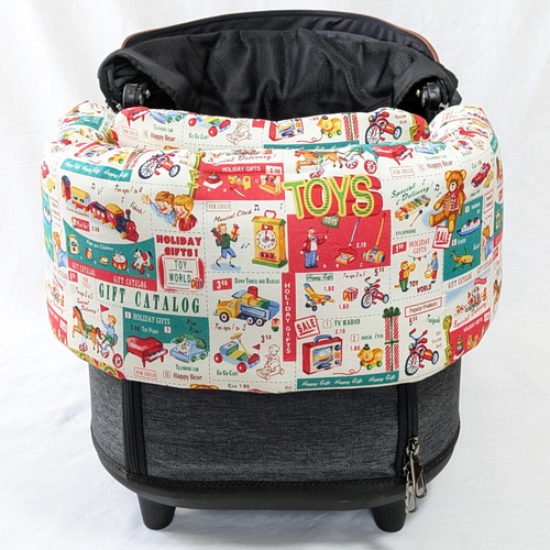 ゆきち様／カートクッション、あごのせクッション ゆきち様／カートクッション、あごのせクッション TOYSレトロ柄