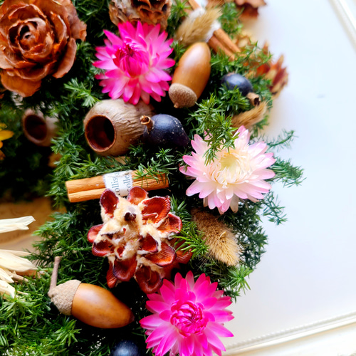 カラーが選べるfw automne Ⅱナチュラルハーフリース アンティーク