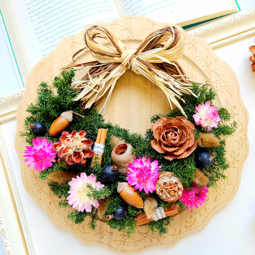 2.秋色ハーフリース カラーが選べるfw automne Ⅱナチュラルハーフリース アンティーク