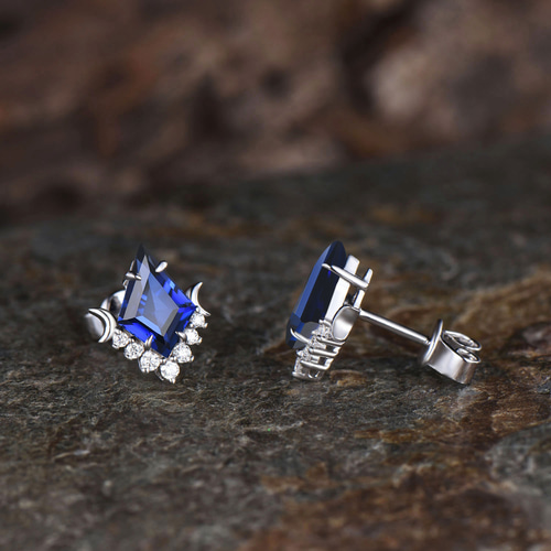 サファイアピアス サファイアピアス SA 0.47ct 0.435ct Pt900