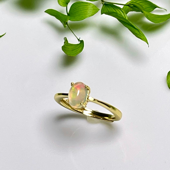 カイラニページ*エチオピア産 オパール•リング 楽天市場】エチオピア産