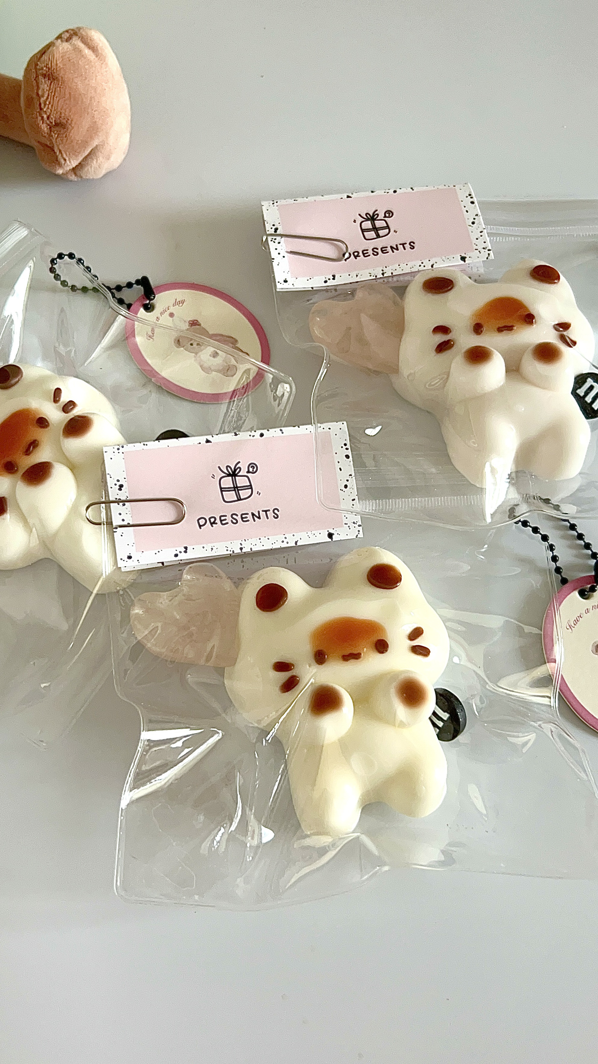 スクイーズ】キャラメル猫ちゃんスクイーズ Caramel Cat squishy