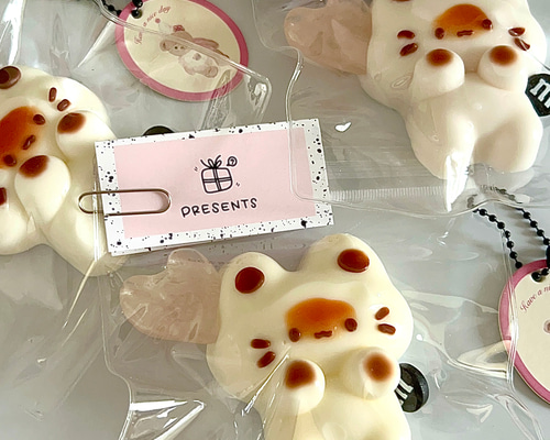 スクイーズ】キャラメル猫ちゃんスクイーズ Caramel Cat squishy