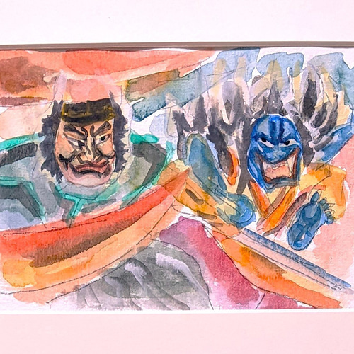 ねぶた絵 津軽凧絵・ねぷた・ねぶた・No.200118-075・梱包サイズ60