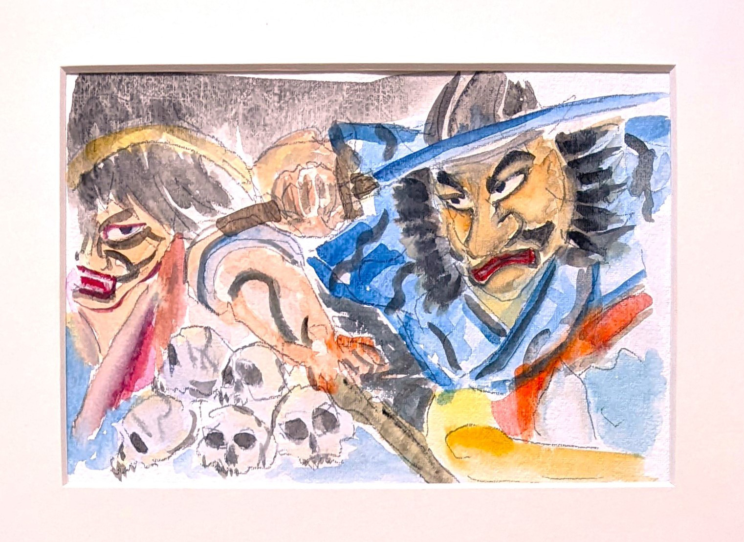 太陽光線（水彩画、原画のみ。Not framed） | didi's artfactory