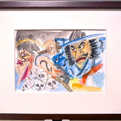 ねぶた2 水彩画原画 (SM) 絵画 yko 通販 18162811｜Creema