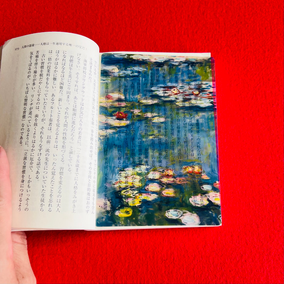 モネ睡蓮のとき★モネ風景画デザインしおり6枚セット（単品販売あり） モネ 睡蓮のとき Wファイル | 日テレポシュレ本店 日本テレビの