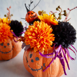 かぼちゃ頭のhappyハロウィンアレンジ 11枚目の画像