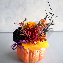 かぼちゃ頭のhappyハロウィンアレンジ 7枚目の画像