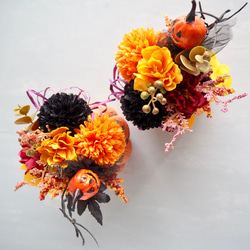 かぼちゃ頭のhappyハロウィンアレンジ 4枚目の画像